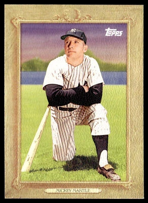 2010 Topps Mickey Mantle #TR28 Turkey Red Yankees - Image 1 of 2