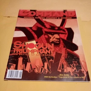 July/August 1993 Issue #23 Command Magazine Shogun Cover - Foto 1 di 9