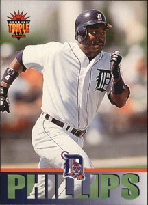 1994 Triple Play Baseball Card #247 Tony Phillips