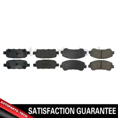 Комплект из 2 центральных деталей передних задних дисковых тормозных колодок для Nissan Maxima 2009 2010 2011 годов выпуска - Изображение 1 из 4