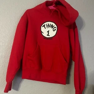 Thing 1 Universal Studio Kids Long Sleeve Hoodie Jacket Size XXS - Picture 1 of 7