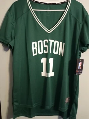 NEW Boston Celtics #11 Kyrie Irving Women's XL Fanatics Jersey - Image 1 of 4