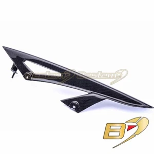 2006-2007 ZX-10R 2010-2017 Z1000 Chain Guard Cover Fender ZX10R Carbon Fiber - Picture 1 of 4