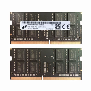 Micron 8GB 2Rx8 PC4-2400T DDR4 19200Mhz 260Pin SODIMM Laptop Memory Non Ecc - Picture 1 of 5