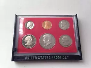1981S United States Proof Set -6pc Coin Set FV $1.91 - Picture 1 of 10