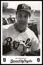 1988 Oversized Team Issue Jim Eisenreich Kansas City Royals #NNO