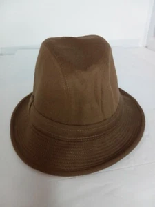 FABELHAFTER LUIGI BARONI KASCHMIR HERREN FEDORA MÜTZE - HERGESTELLT IN ITALIEN - GROSS-SEIFTER ASSOC - Bild 1 von 6