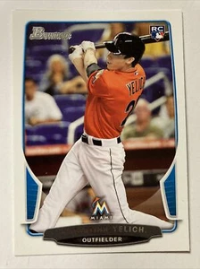 Tarjeta de novato Christian Yelich 2013 Bowman #40 - Imagen 1 de 2