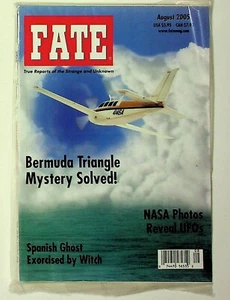 Fate Magazine August 2005 Bermuda Triangle NASA UFO - Imagen 1 de 2