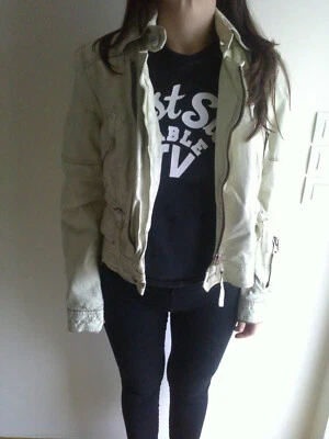 Authentic DSQUARED Leather Lightweight Bicker Jacket mod.72PK006 size 44 - Image 1 of 4