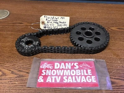 Transmisión por cadena y piñón # 0602-453, 1602-042 Arctic Cat 1993 Wild Cat 700 Foto 1 de 4