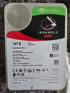 Seagate IronWolf Pro (7200RPM, 3.5", SATA III) 14TB Internal NAS Hard Drive -... - Bild 1 von 1