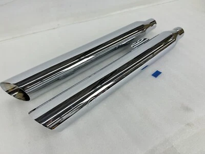 Silenciadores S&S Slip On Slash Cut Harley-Davidson Fat Bob 2008-2015 106-6016 Foto 1 de 4