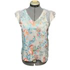 Anthropologie Tiny Womens Floral Frieda Embroidered Top Size XS New With Tags