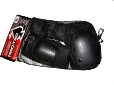 Pro-Tec Spade Series almofada esportiva de ação pacote com 3 pulso joelho cotovelo novo na embalagem - Imagem 1 de 3