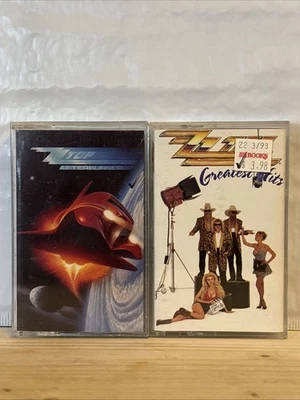 ZZ TOP 2 Cassette Tape Lot in Very Good Condition Greatest Hits & Afterburner - Image 1 of 4