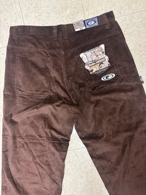 Vintage LA Gate Baggy Corduroy Baggy Pants 40x32 NWT 90s 2000s Skate Y2K - Image 1 of 4