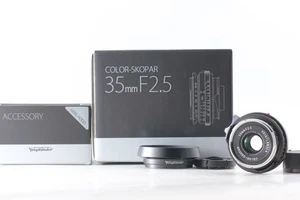 [Top NEUWERTIG mit Haube in BOX] Voigtländer COLOR-SKOPAR 35mm F2.5 P II VM aus JAPAN - Bild 1 von 8