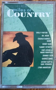 1994 SONY MUSIC SPECIAL PRODUCTS CASSETTE TAPE - MILES OF COUNTRY - Picture 1 of 1