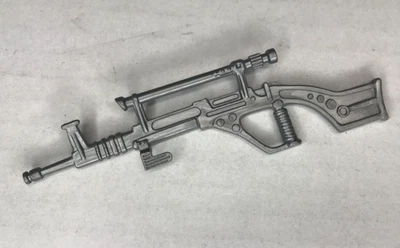 Rifle/pistola Mattel Bravestarr Marshall Bravestarr 1986 plateado transcongelador Foto 1 de 2