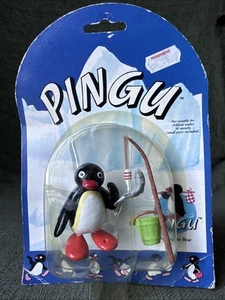 Pingu Golden Bear Figur - Angeln, MIP 1992 EM90 - Bild 1 von 4