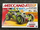 Meccano Junior Pull Back Buggy Steam Model Building Kit Erector Style Metal