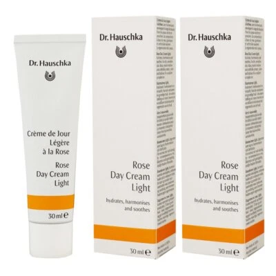 Dr. Hauschka Gesichtspflege Rose Day light Creme - Cream 2 x 30 ml Set