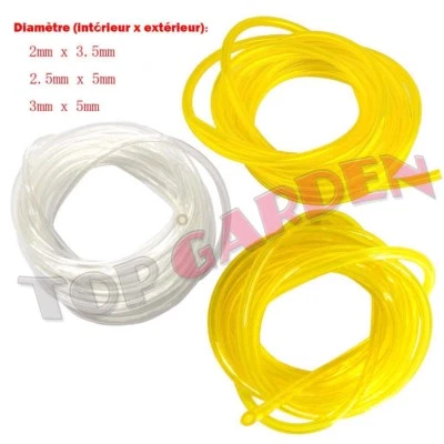 Durite Carburant Tuyau Essence Débroussailleuse Tronconneuse Motoculture - Photo 1/4