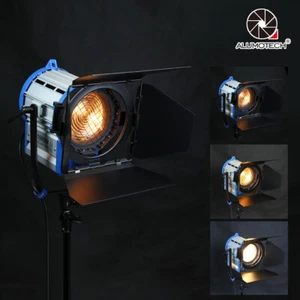 For Film Video Studio 1000W Fresnel Tungsten Spot light+Dimming Globe Lighting - Picture 1 of 11