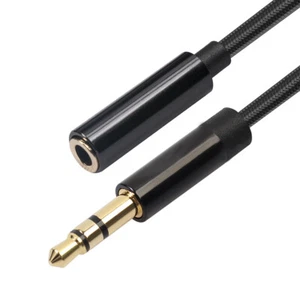 3.5mm Port Audio Extension Cord Jack Male to Female Headphone Cable (5m) - Picture 1 of 12