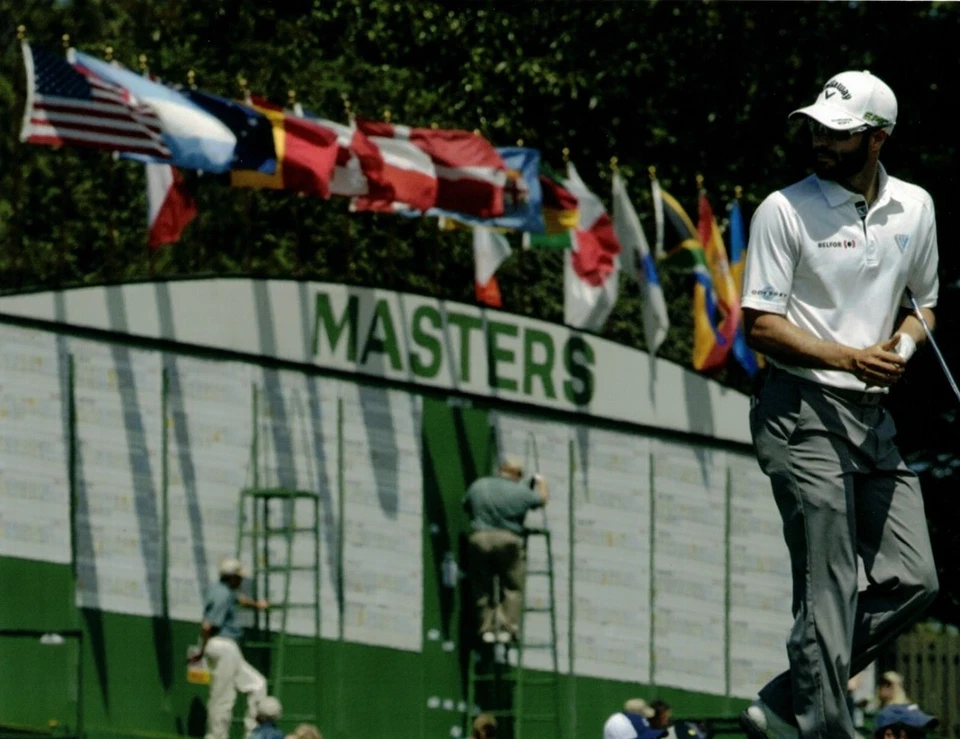 Foto D1 de Adam Hadwin 8x10 sin firmar Foto 1 de 1