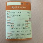 Railway.  Ticket,   (.  Winchester. To. Eastleigh. 88.   )