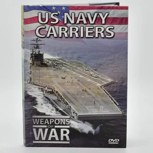 US Navy Carriers Weapons of War DVD and Book - Imagen 1 de 4