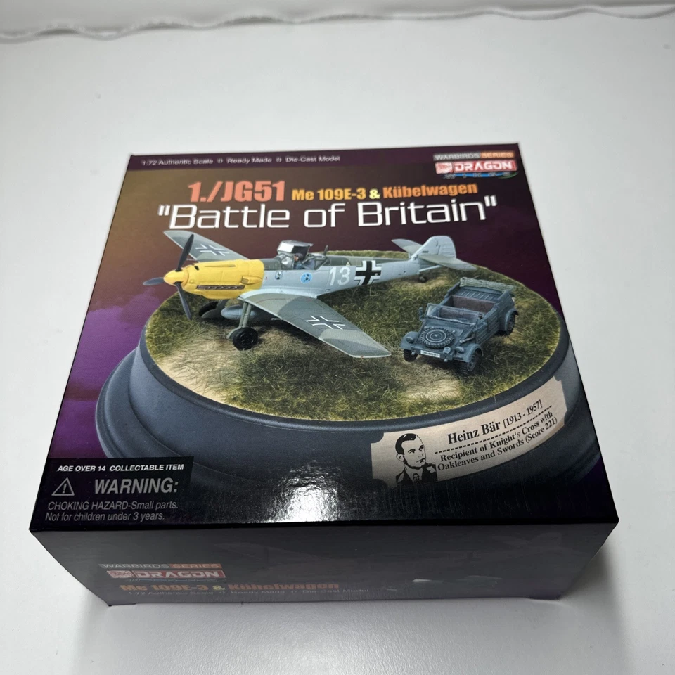 Dragon Wings Warbirds Series 1./JG51 Messerschmitt Me 109E-3 & Kubelwagen 50153 - Image 1 of 4