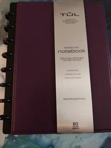 TUL Genuine Leather Outer Cover Notebook - Picture 1 of 1