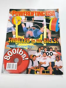 POWERLIFTING USA Magazine Vol. 26 No. 2 2002 -- 800lb Bench Press -- Training - Picture 1 of 4
