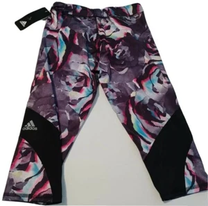 Adidas Big Girls Graphic Tights, Size M (10/12) - Picture 1 of 2