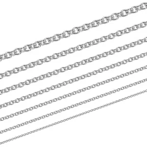 ANKERKETTE Rund 925 STERLING SILBER Kette MASSIV Halskette Collier Damen Herren - Bild 1 von 11