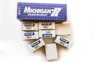 Michigan 77 (8) CB663P Connecting Rod Bearing P-Series - Fits Chevy 7555 CAP - Picture 1 of 3