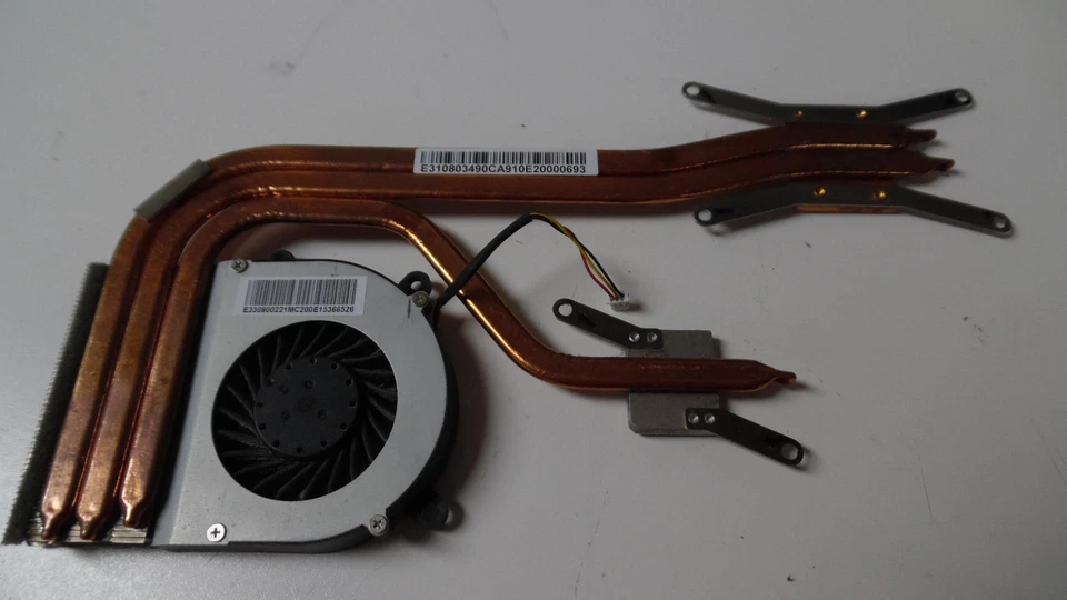 Genuine MSI CX61 CPU/GPU Heatsink w/Fan / E310803490CA910E20000693 - Image 1 of 4