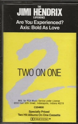 JIMI HENDRIX Are You Experienced/Axis: (RCA Music/Reprise #23711-4F - USA, 1982) - Image 1 of 2