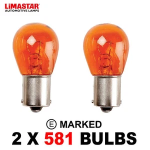 For Isuzu D Max Mk2 Amber Rear Indicator Bulbs Bulb Tail Pair (15-19) - Picture 1 of 3
