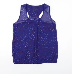 Gap Womens Blue Polyester Blend Tank Size S - Picture 1 of 10