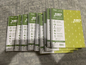 (9) Mead We Mean Green 1 Subject 90 page Notebooks(colors may vary) College Rule