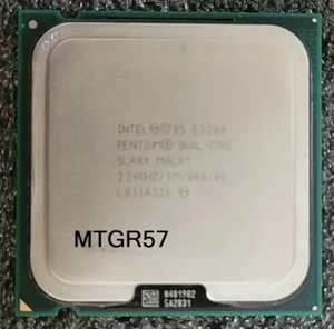 INTEL E5200 PENTIUM DUAL-CORE 06 SLB9T 2.50GHZ/2M/800/06 W6-3(3) - Picture 1 of 1