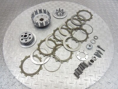 2009 09-14 Kawasaki KLX250S KLR250 KL250 KL250SF embrague cesta cubo placa primaria Foto 1 de 4