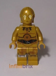 Lego C-3PO Minifigure from sets 75159, 75136, 75173 + 75192 Star Wars NEW sw700 - Picture 1 of 1