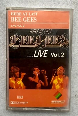 Bee Gees – Here At Last...Bee Gees...Live - Vol. 2, AUS Cassette - Image 1 of 4
