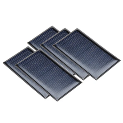 5Stk 5V 70MA Poly Mini Solarzellen Panel Kit Modul DIY FüR Licht Spielzeug - Bild 1 von 4