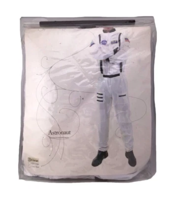 Underwraps Astronaut White Nasa Space USA Adult Mens Halloween Costume X-Large - Image 1 of 2